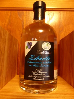 Zibartenwasser / Zibärtle exklusiv